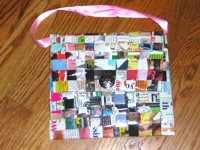 craftster Woven Magazine Bag